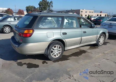 2002 Subaru Outback из США, поврежденный, VIN 4S3BH665626614767